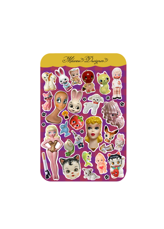 Grandma’s Weird Trinkets Sticker Sheet