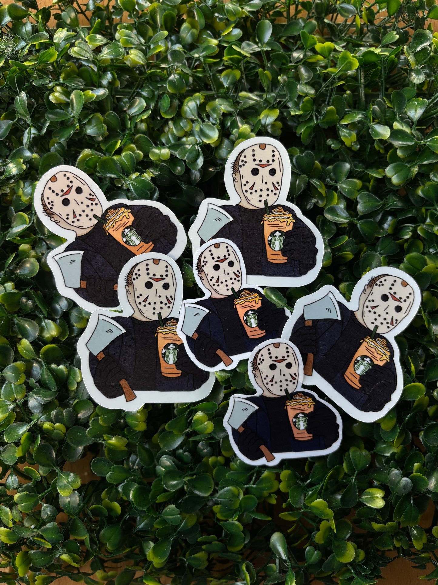 "Jason Likes Fall" Sticker