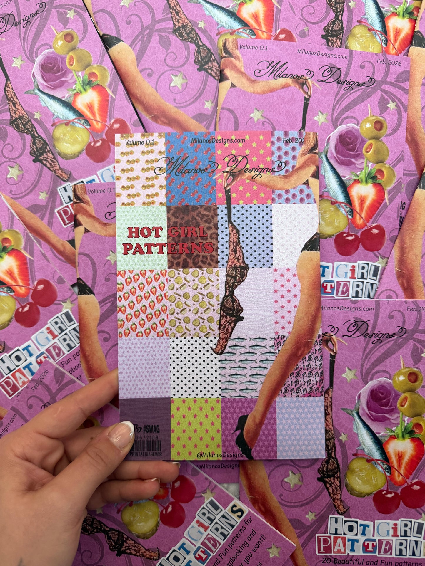 Hot girl patterns booklet