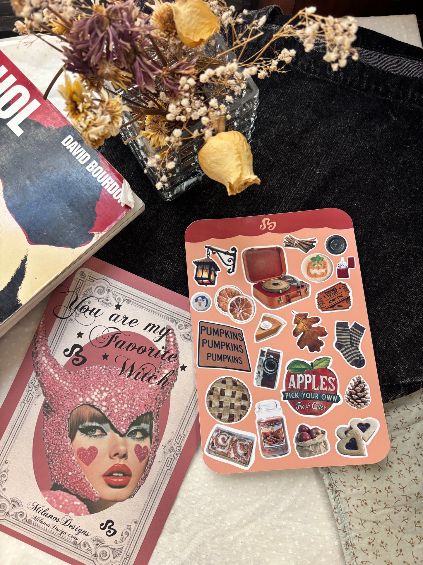 I love fall sticker sheet