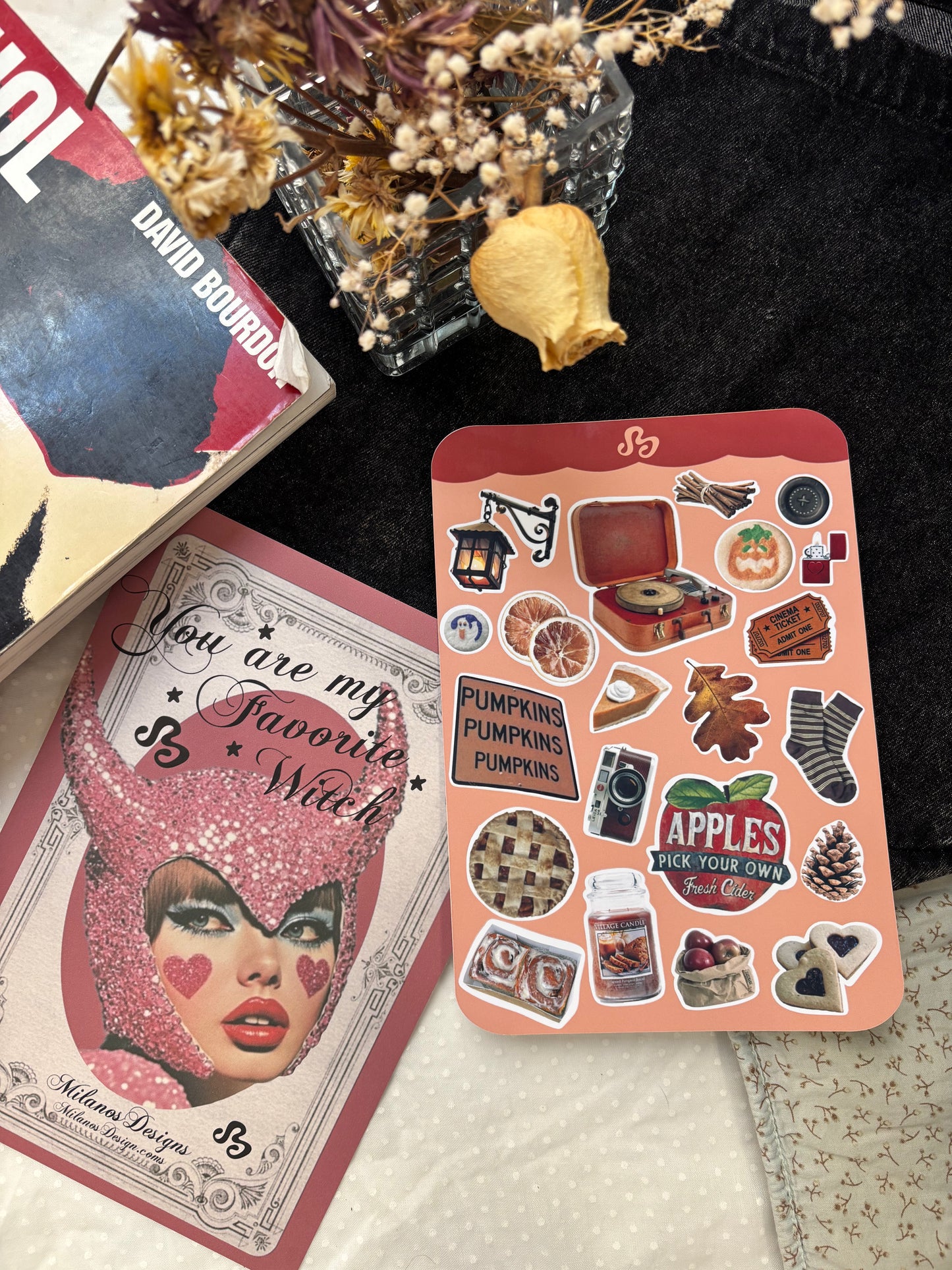 I love fall sticker sheet