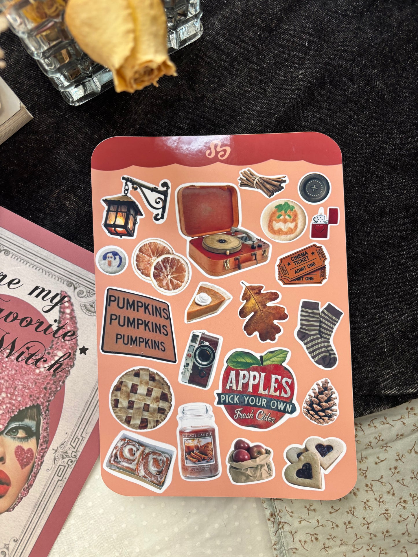 I love fall sticker sheet