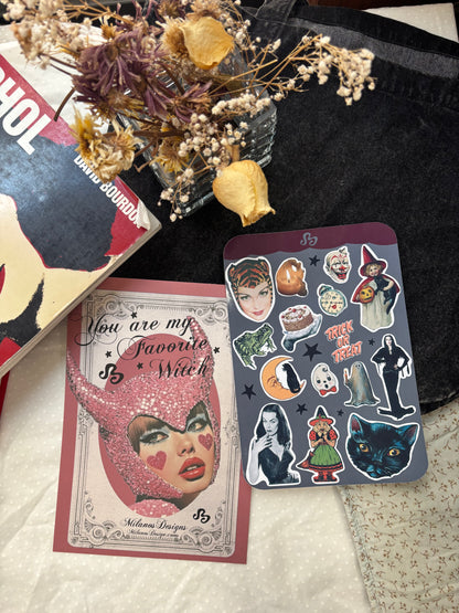 You are a witch sticker sheet