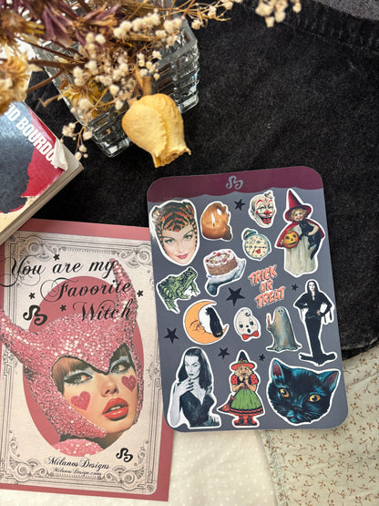 You are a witch sticker sheet