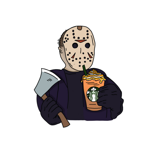 "Jason Likes Fall" Sticker