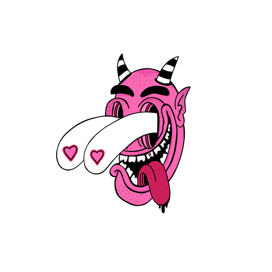 "Love Devil" Sticker