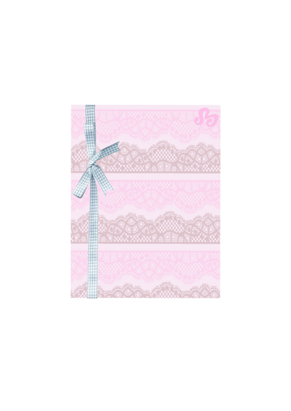 Lace Bow Notepad