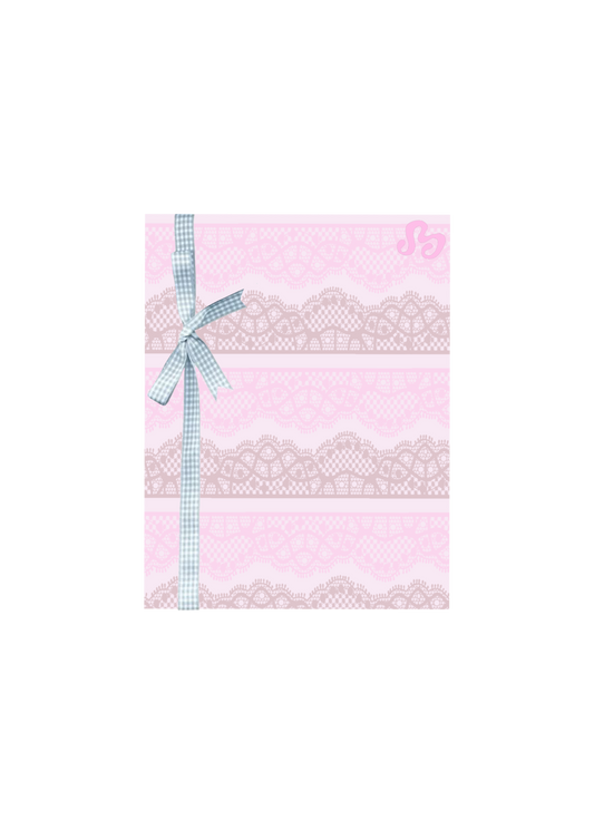 Lace Bow Notepad
