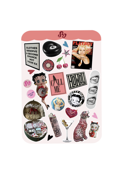 its HER sticker sheet